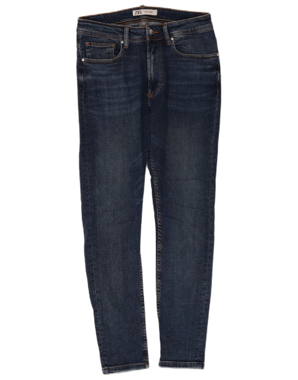 Jeans skinny da uomo Zara EU 40 medio W31 L29 cotone blu