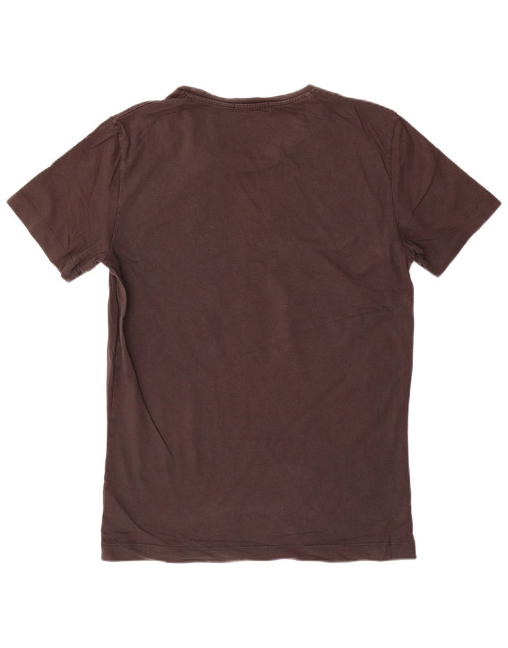 CALVIN KLEIN JEANS T-shirt grafica da uomo Top in cotone grigio medio