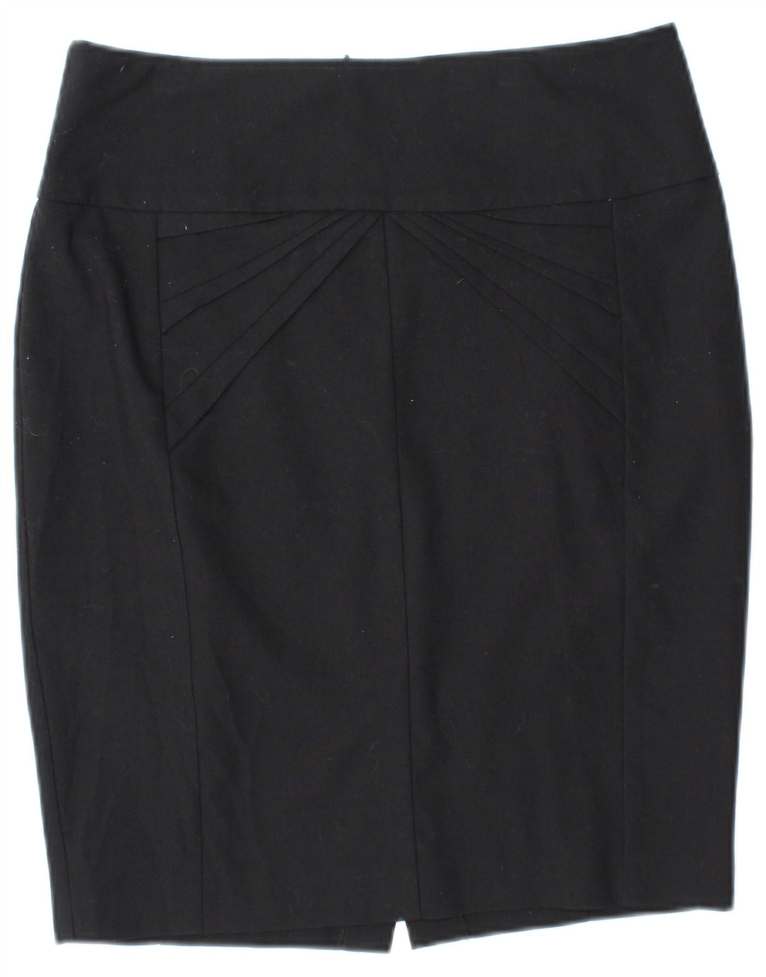ZARA Womens High Waist Pencil Skirt Large W30  Black Polyester