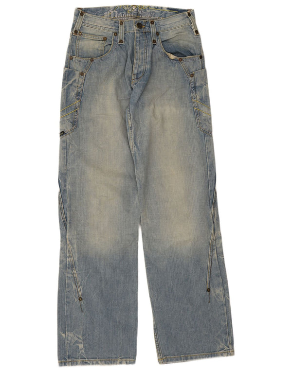 Jeans larghi cargo da uomo Mogul W28 L33 cotone blu