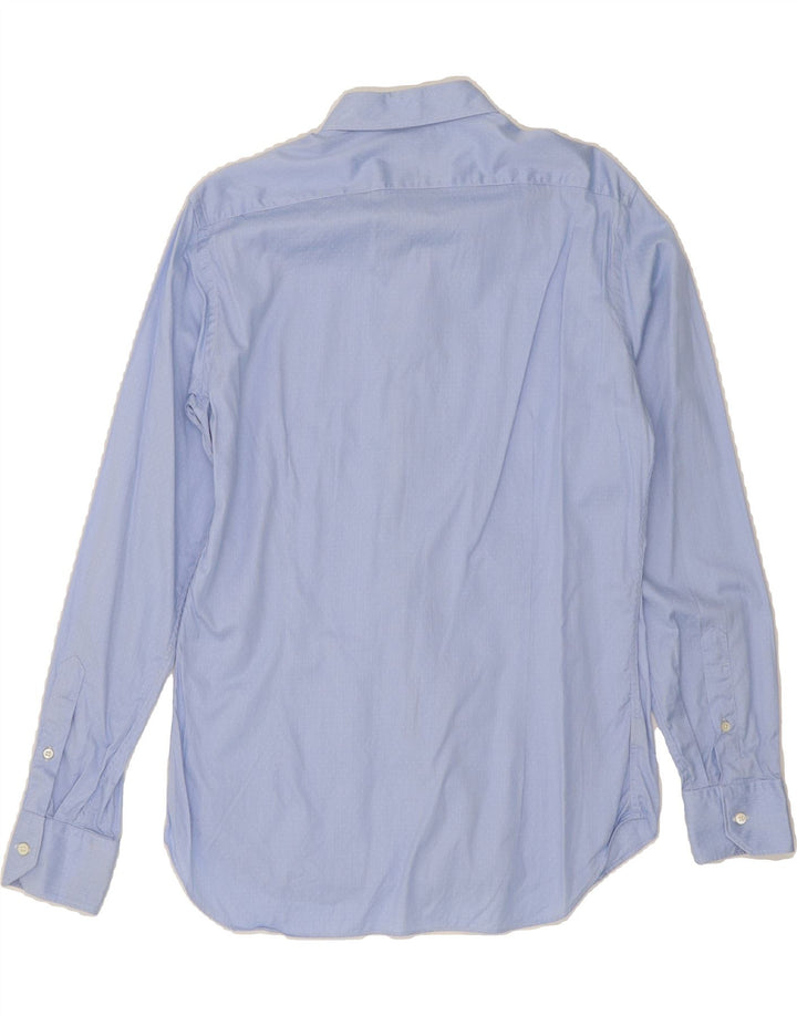 MASSIMO DUTTI Mens Shirt Size 39 15 1/2 Medium Blue Spotted Vintage Massimo Dutti and Second-Hand Massimo Dutti from Messina Hembry 
