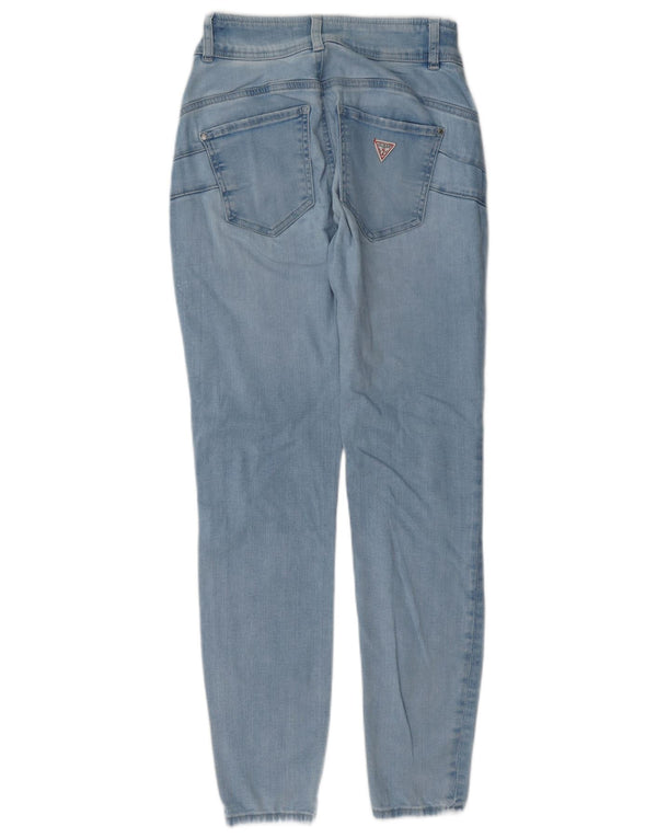 Jeans skinny da donna Guess W26 L30 cotone blu