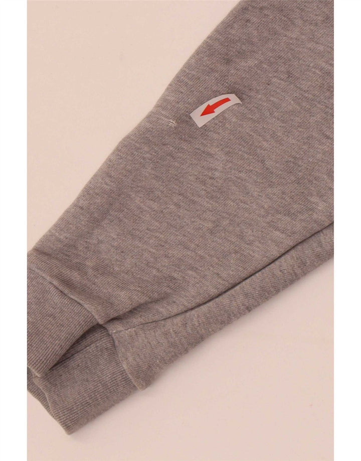 Felpa con cappuccio grafica da uomo Adidas grigio medio chiazzato