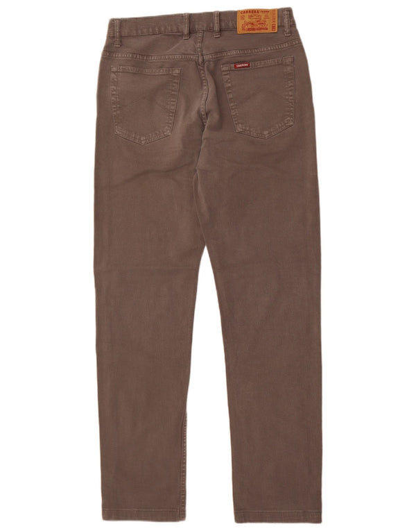 Carrera Mens 700 Straight Casual Trousers IT 48 Medium W30 L32 Grey Cotton