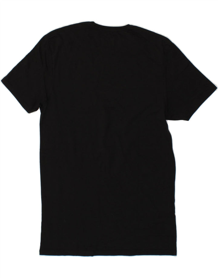 LEVI'S Womens California Graphic T-Shirt Top UK 12 Medium Black Vintage Levi's and Second-Hand Levi's from Messina Hembry 