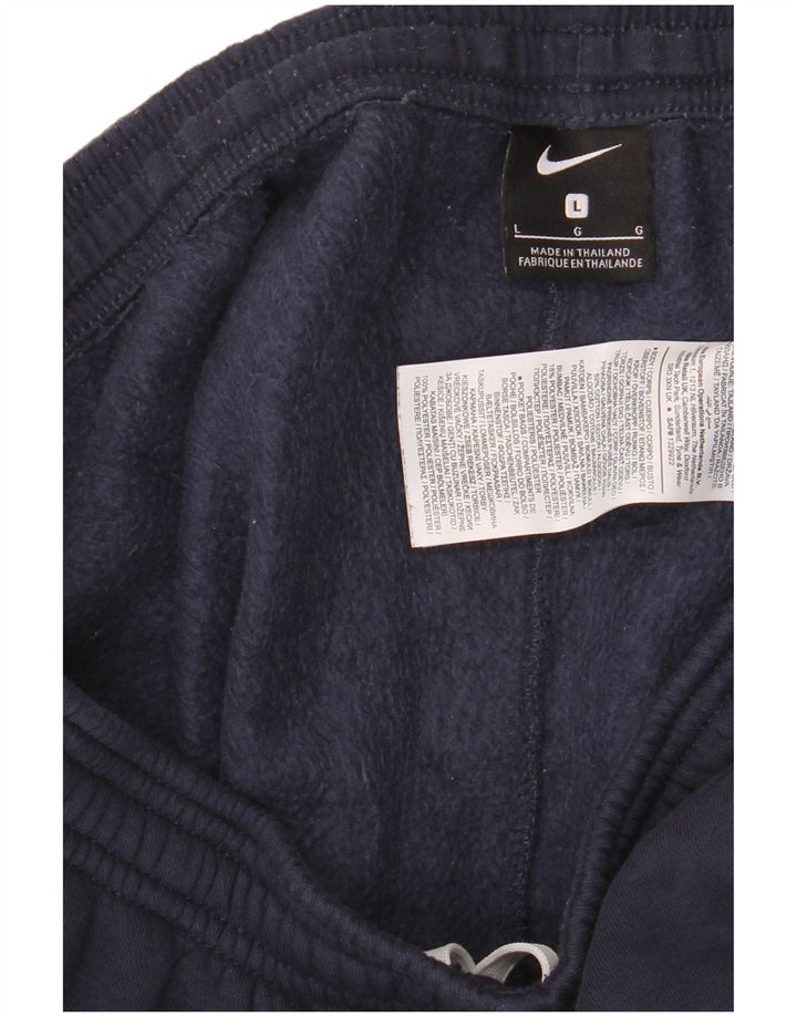 Pantaloni da tuta da uomo Nike Joggers grandi in cotone blu navy