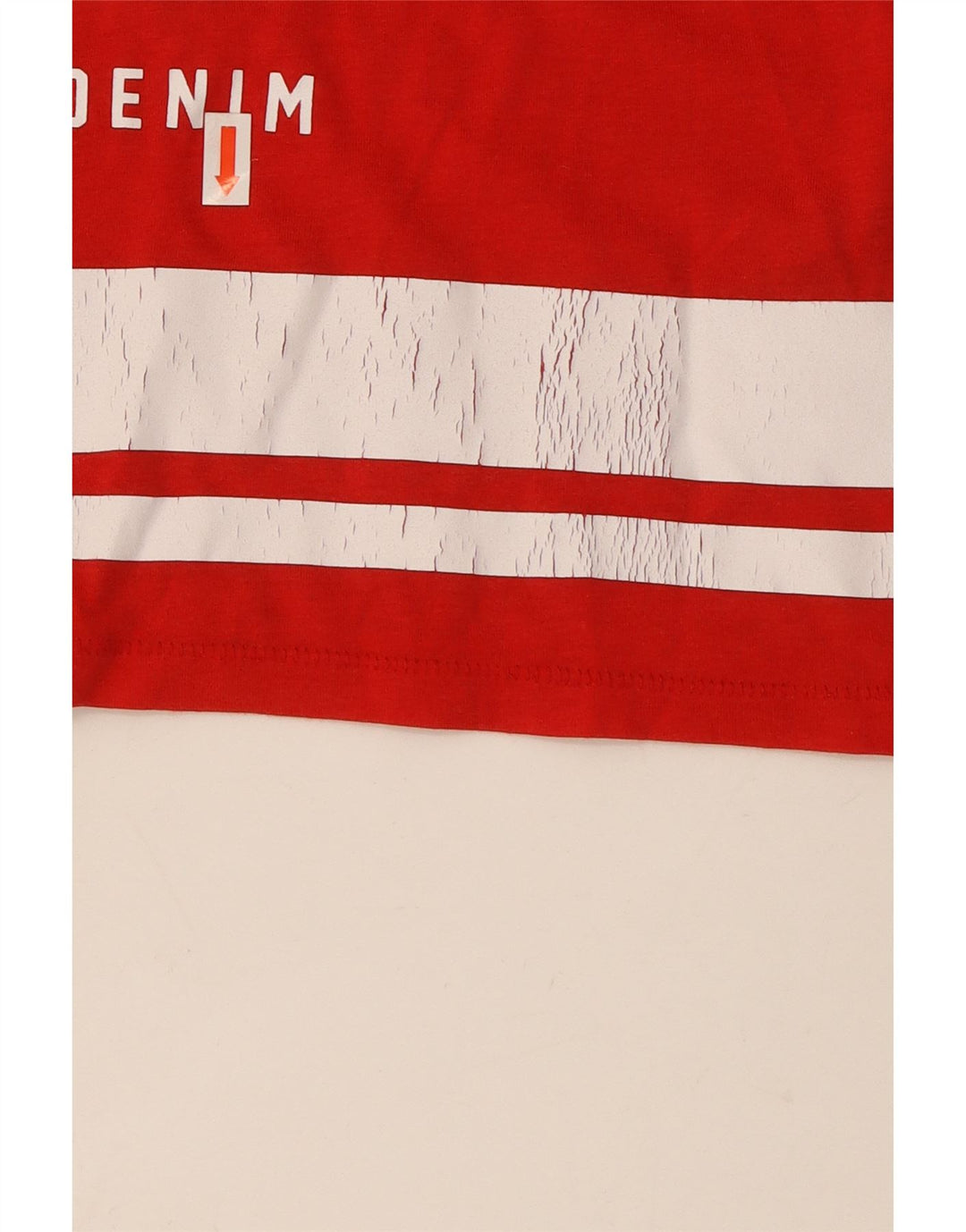 T-shirt grafica da uomo Tommy Hilfiger Top in cotone rosso medio
