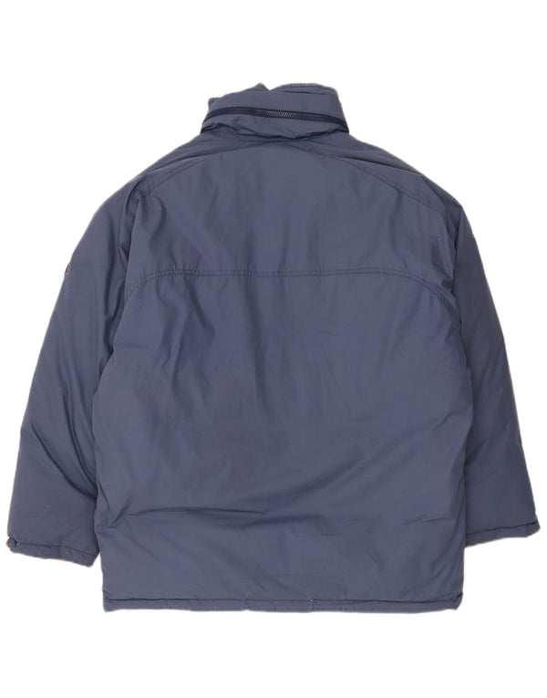 Giacca imbottita con cappuccio da uomo Diadora UK 38 medio blu navy