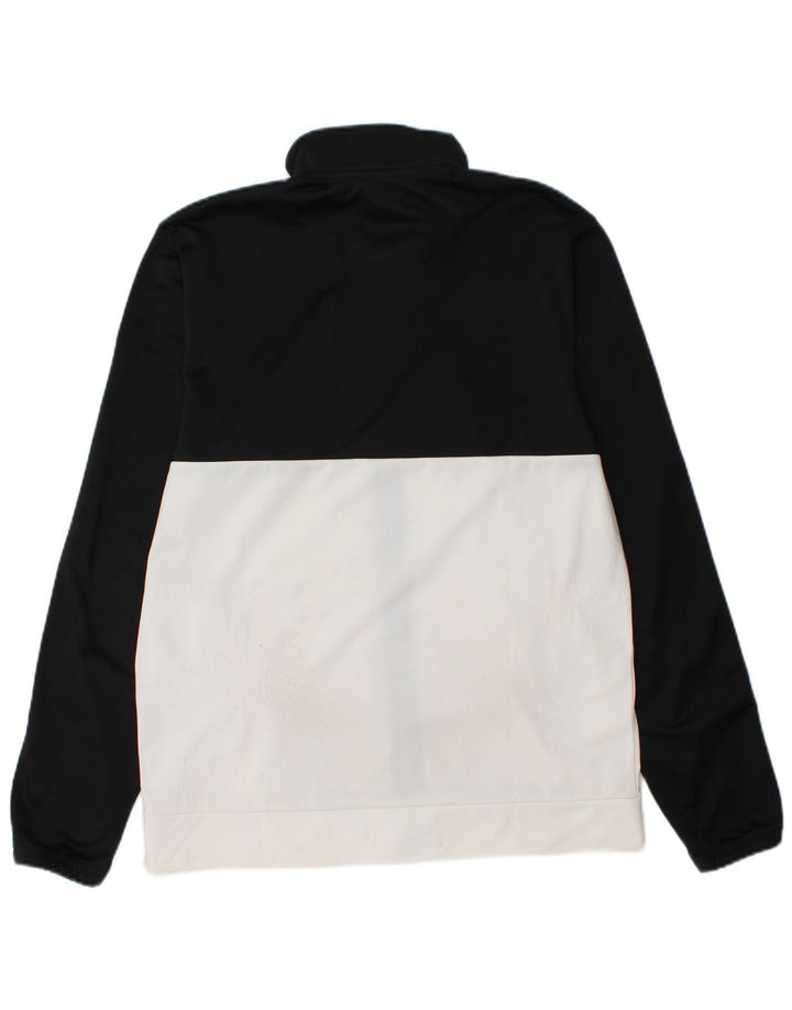 Giacca da tuta da uomo Adidas UK 40/42 Medium Black Colourblock