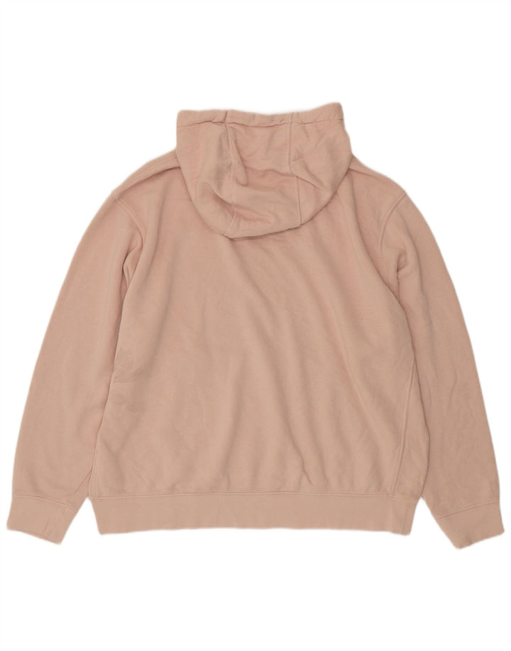 Felpa con cappuccio da uomo NIKE XL in cotone rosa