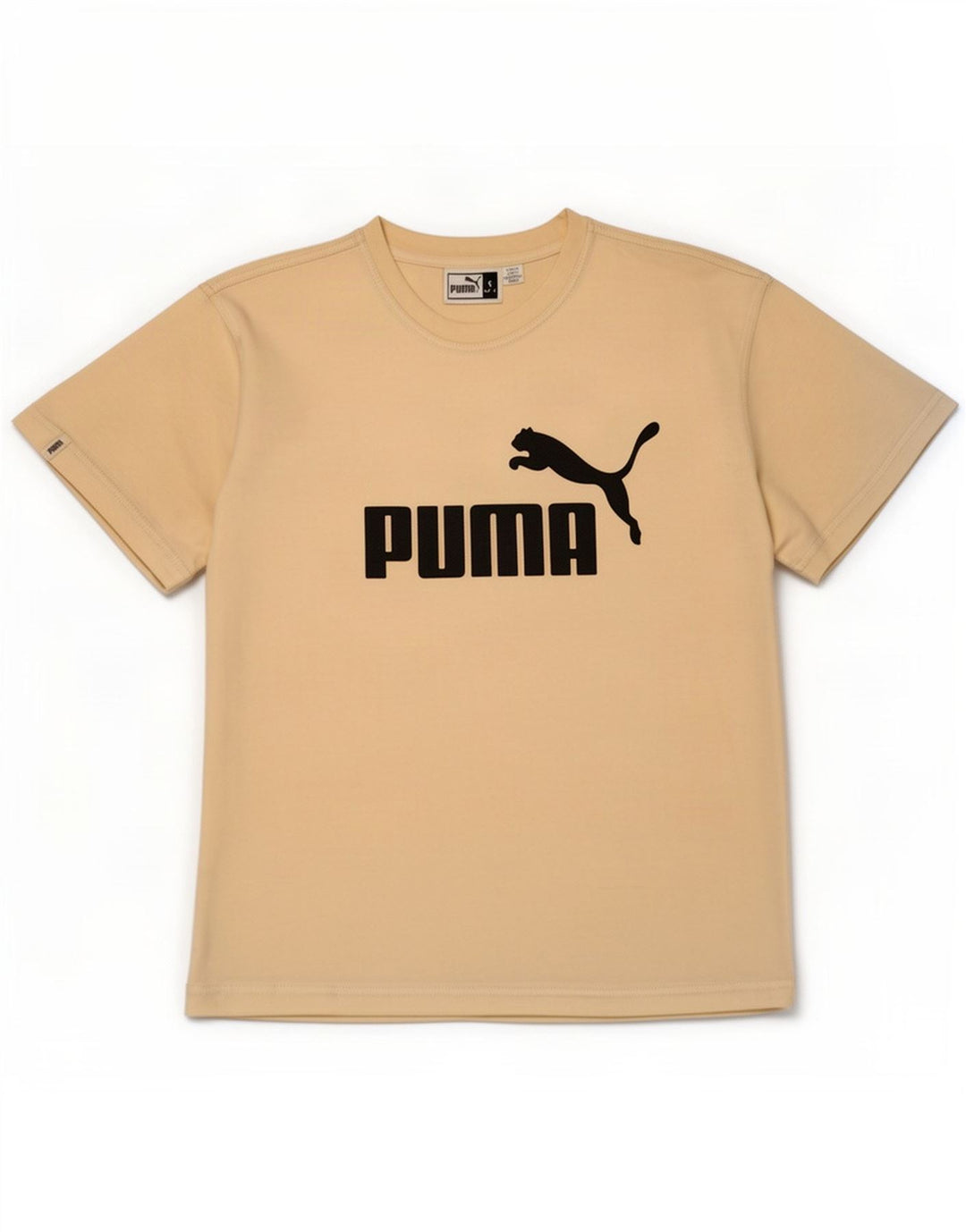 T-shirt grafica da uomo Puma Top Small gialla