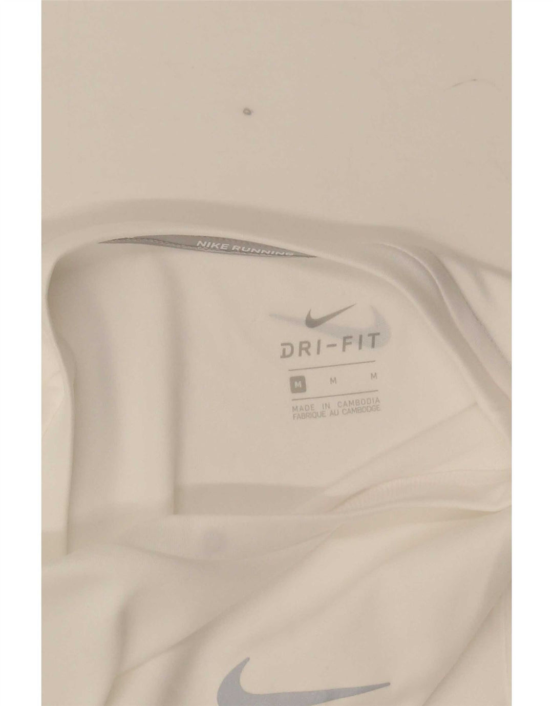 Maglietta Nike Dri Fit da uomo, colore bianco medio
