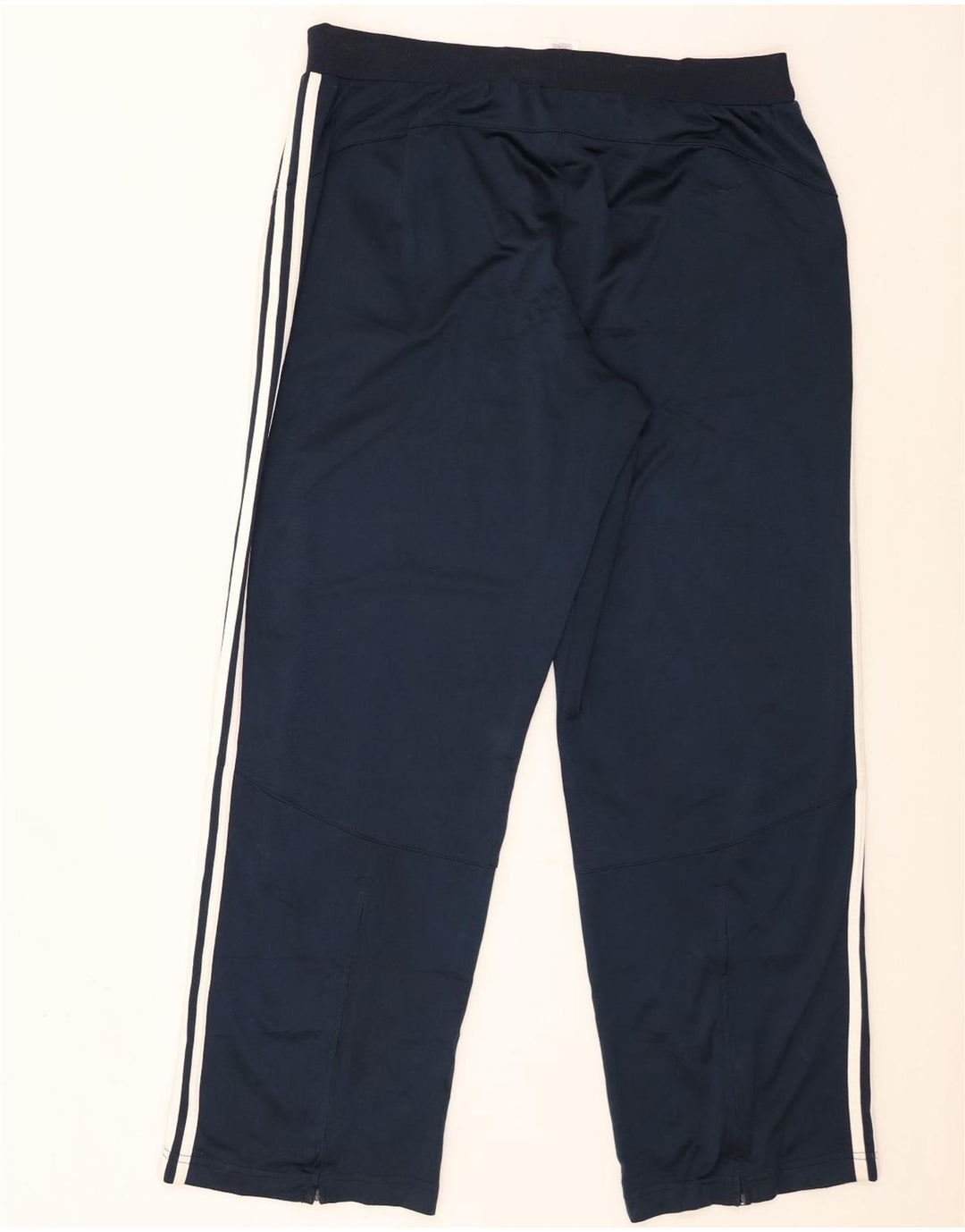 Pantaloni da tuta da uomo Adidas XL poliestere blu navy