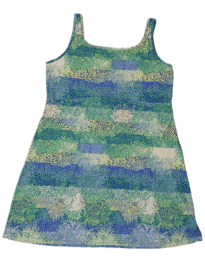 Prendisole Columbia da donna con motivo astratto UK 18 XL poliestere multicolore
