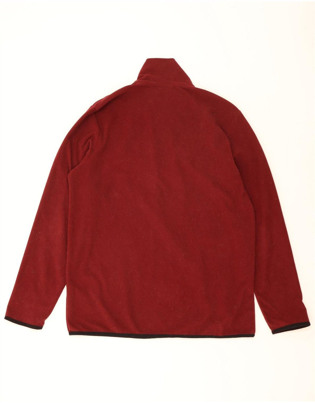 Maglione in pile da uomo LOTTO Life's Zip Neck 2XL poliestere marrone