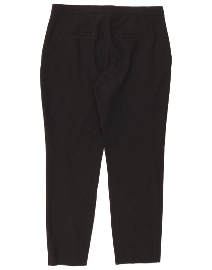 Pantaloni da abito slim da donna Zara EU 38 piccoli W28 L26 neri