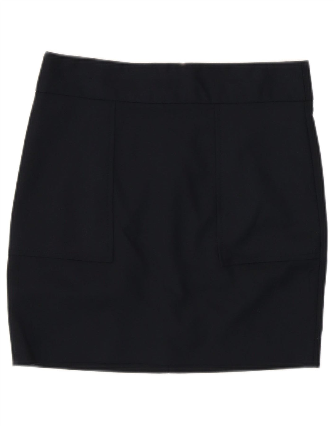 Minigonna da donna Zara XS W24 in cotone blu navy