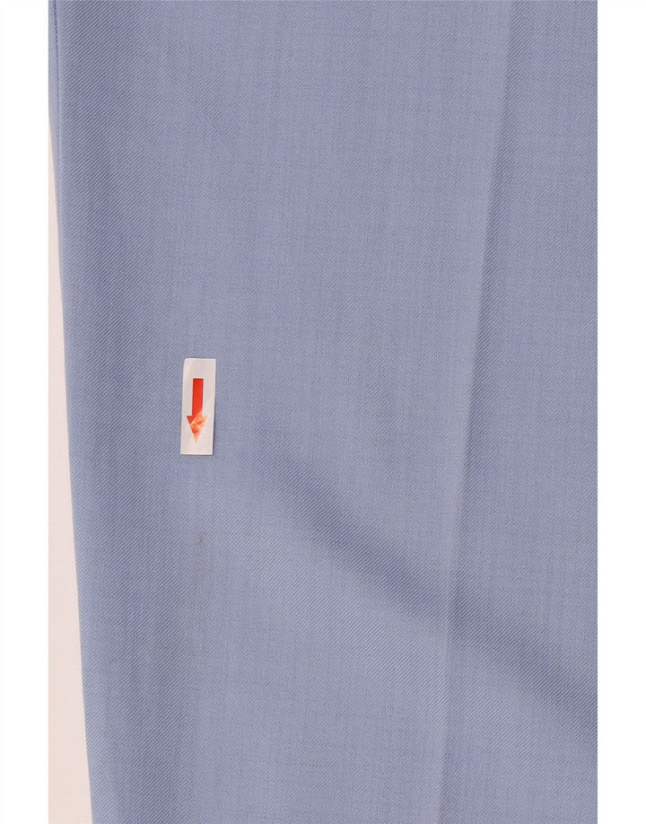 Pantaloni vestibilità regolare da donna Marks & Spencer UK 16 Large W34 L28 Blu