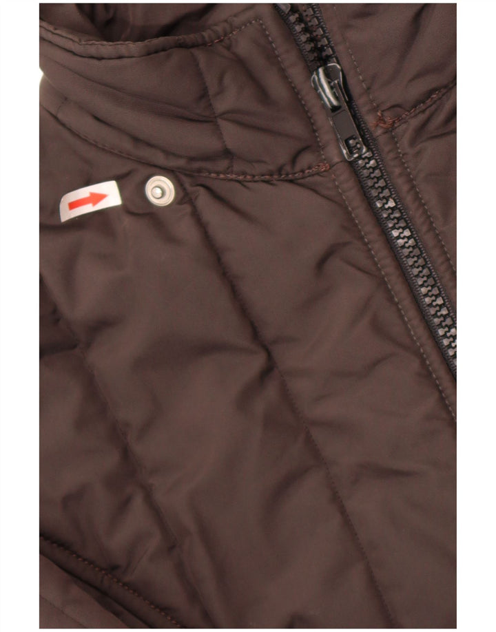 Refrigiwear Cappotto da donna Cruz Windbreaker UK 14 Nylon marrone medio