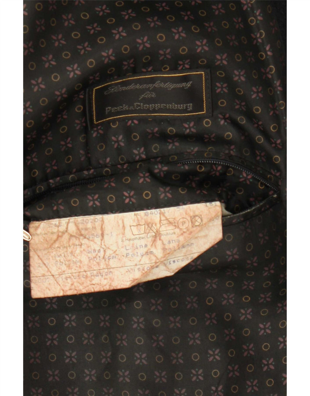 Soprabito Bugatti Uomo IT 51 Large Nero Lana