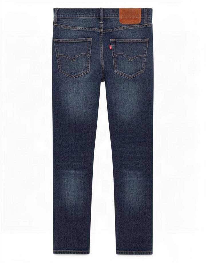 Jeans dritti da uomo Levi's W36 L32 in cotone blu