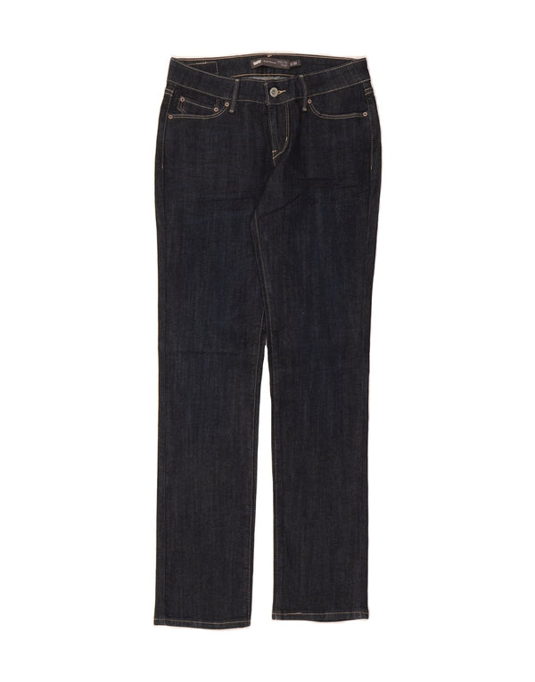 Jeans dritti Demi Curve da donna LEVI'S US 2 XS W26 L32 Blu navy