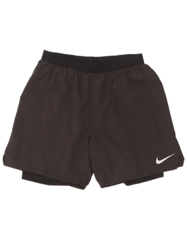 Pantaloncini sportivi Nike Dri Fit da uomo grandi neri