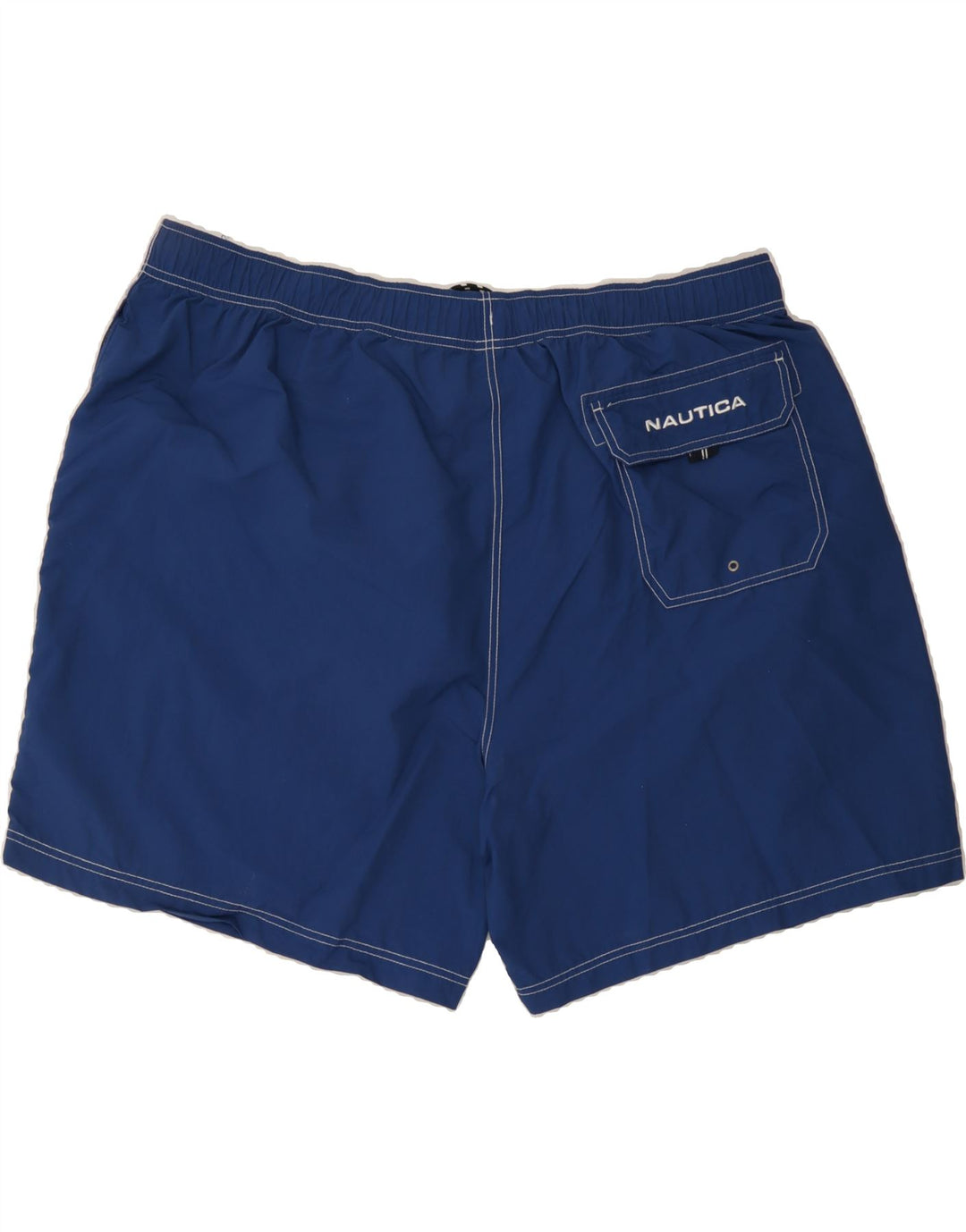 NAUTICA Mens Sport Shorts 3XL Navy Blue Nylon Vintage Nautica and Second-Hand Nautica from Messina Hembry 