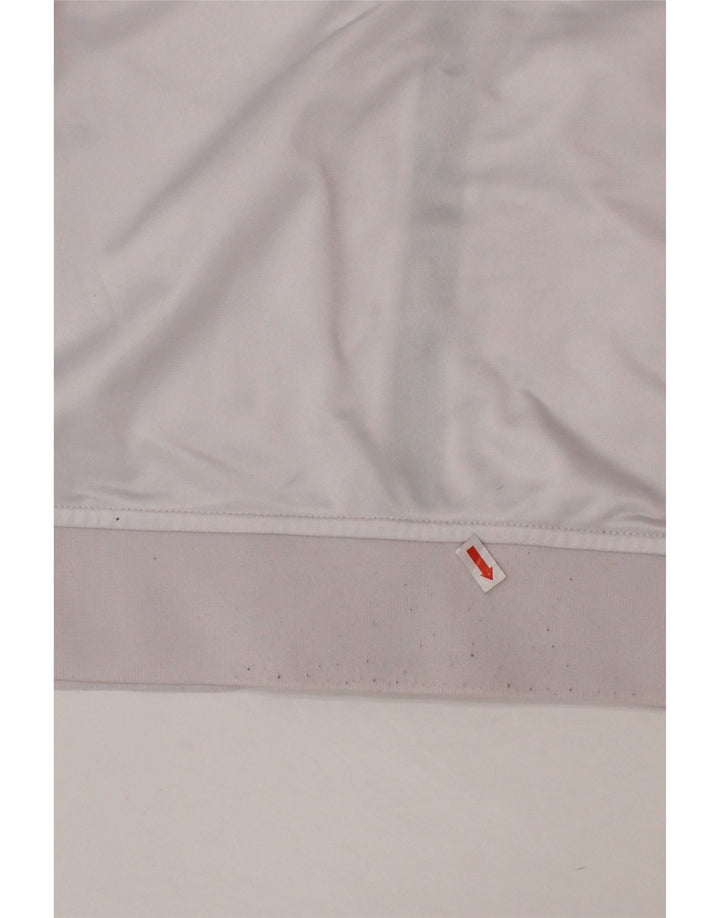 Giacca da tuta grafica da ragazzo KAPPA 13-14 anni Colorblock bianco