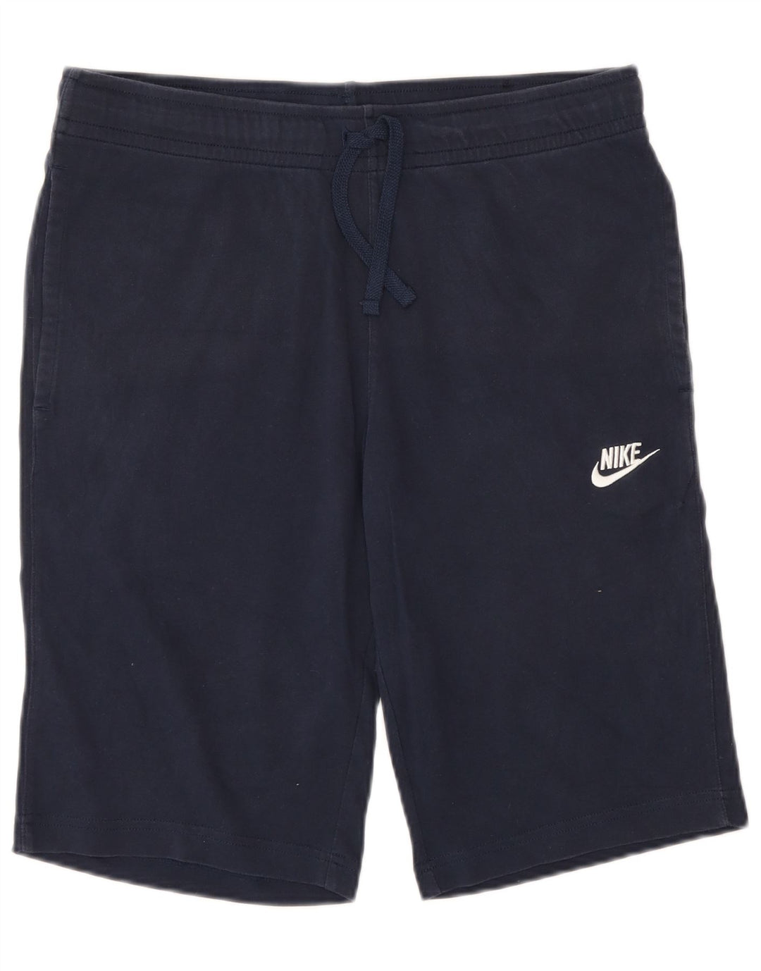Pantaloncini sportivi Nike da uomo piccoli in cotone blu navy