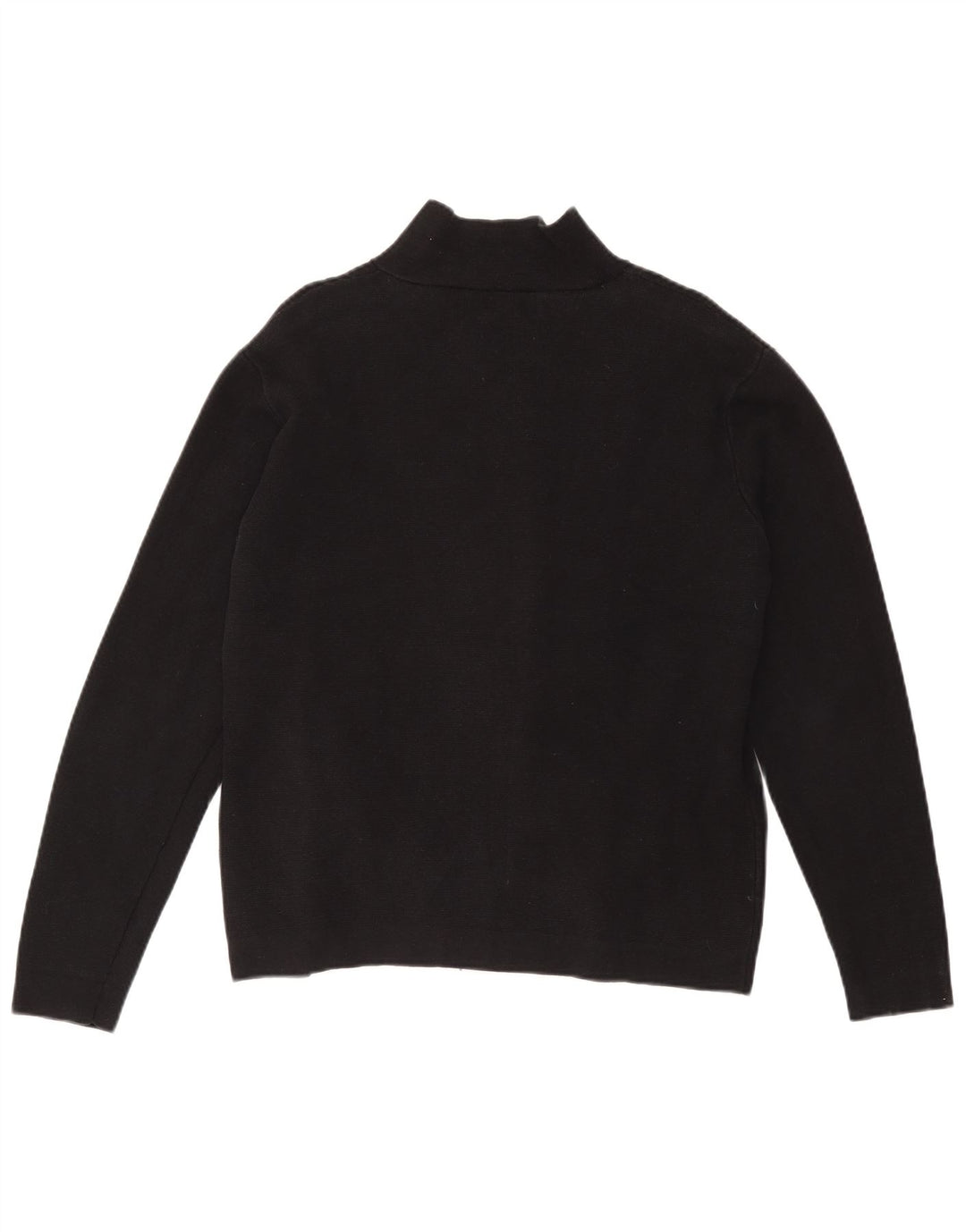 Maglione cardigan da uomo Zara grande in cotone nero