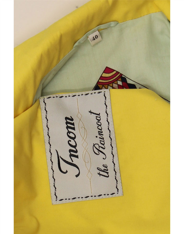 Impermeabile oversize da donna Incom IT 40 Small Giallo