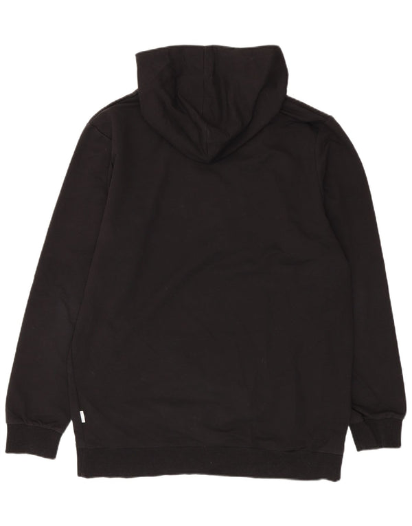 Maglione con cappuccio da uomo Jack & Jones grande in cotone nero
