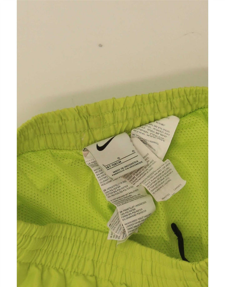 Pantaloncini sportivi Nike da ragazzo 12-13 anni Large Verde Poliestere