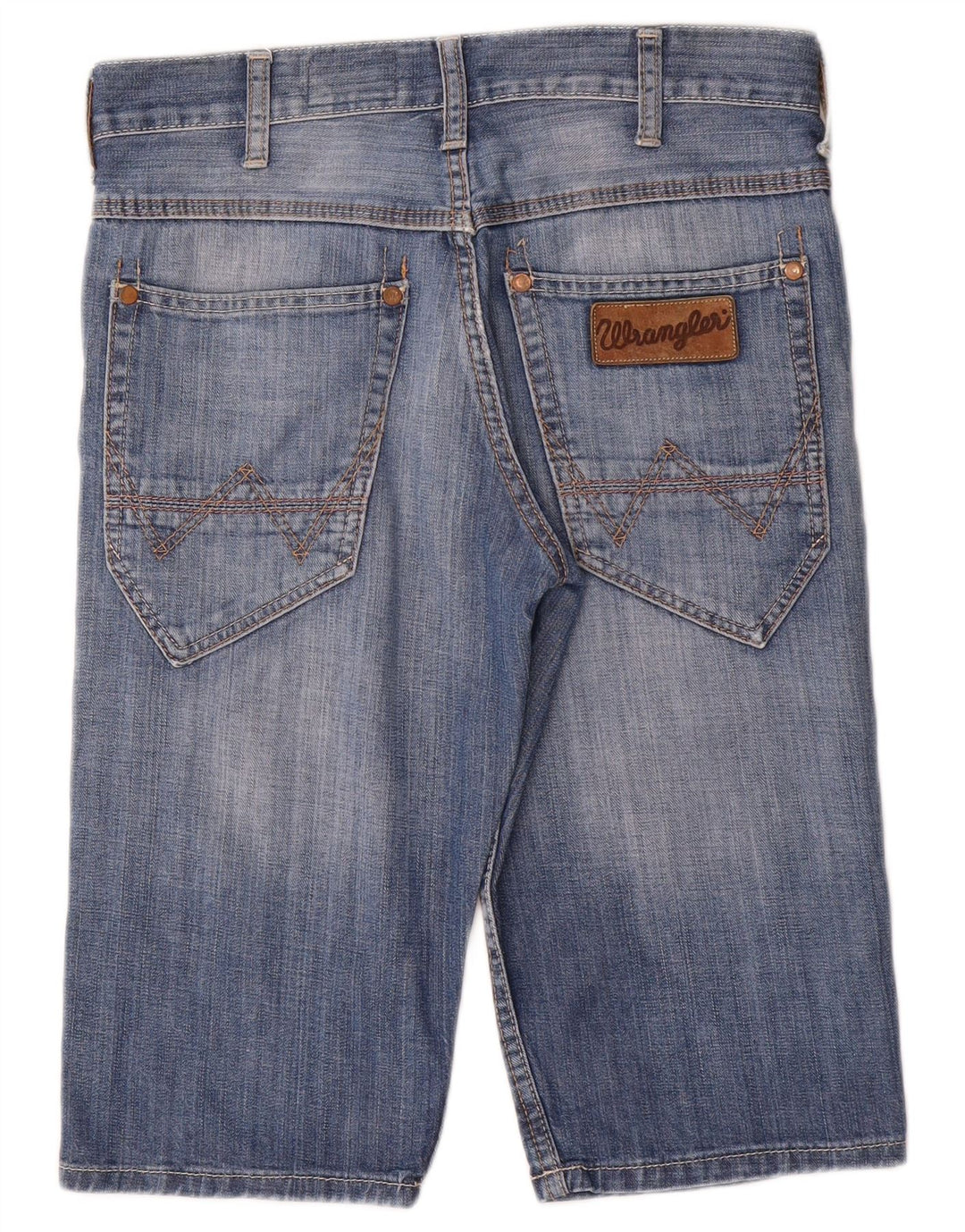 Pantaloncini di jeans Norton da uomo WRANGLER W29 piccolo cotone blu