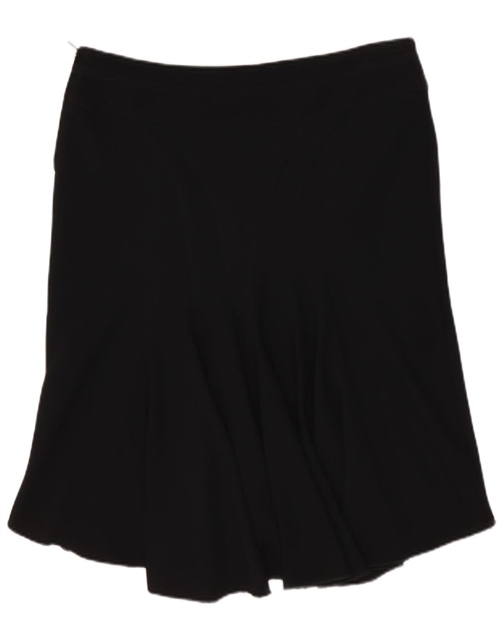 Gonna a tromba da donna BENETTON IT 40 Small W30 Poliestere nero