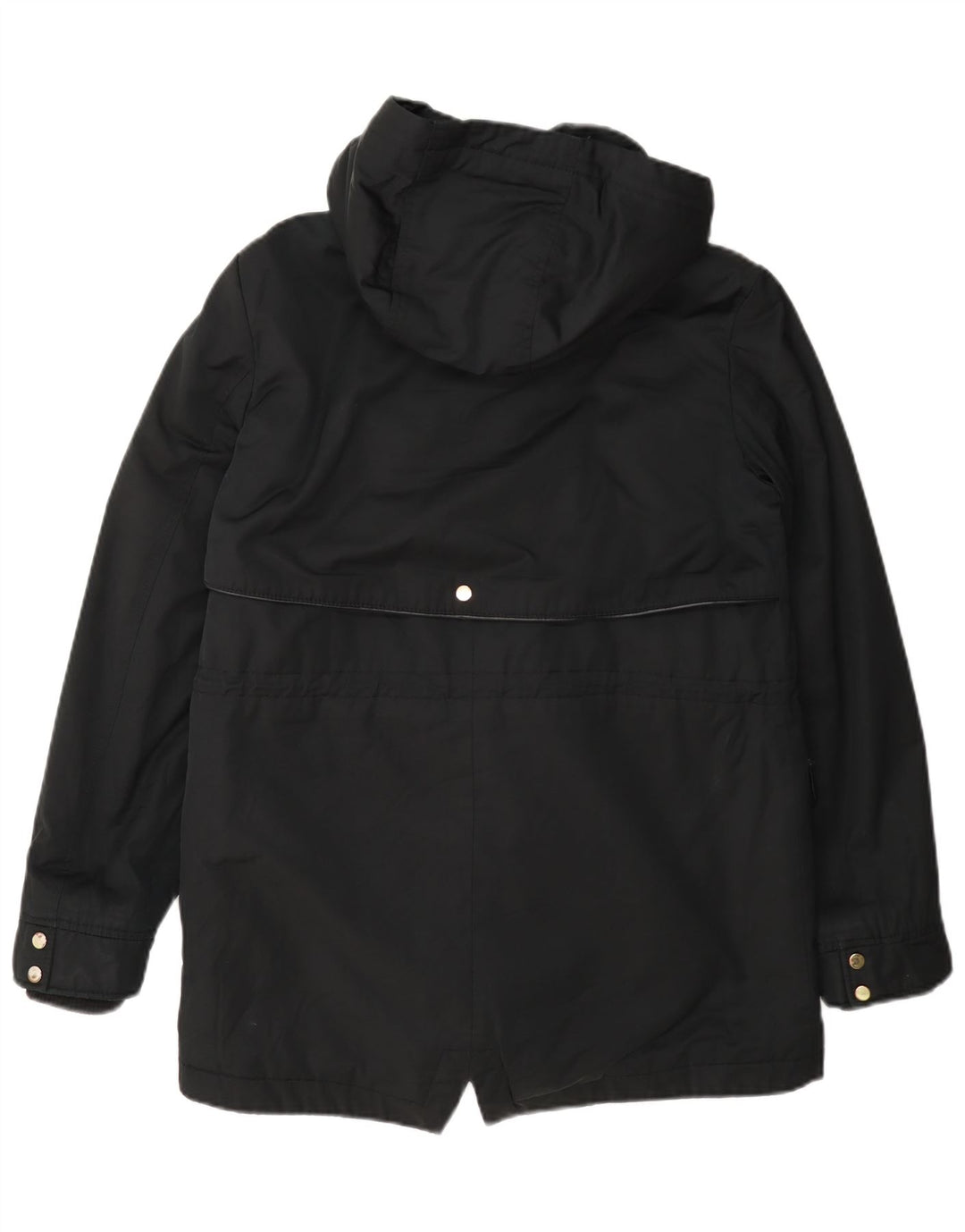 Giacca Parka con cappuccio da donna Zara UK 10 piccola nera