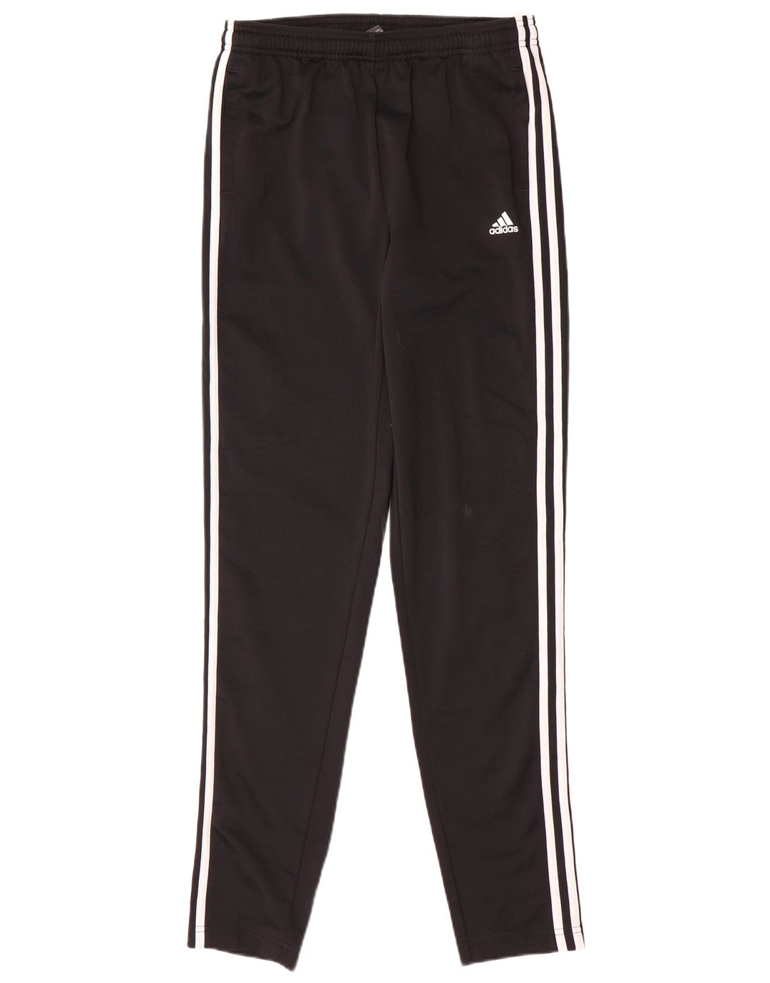 Pantaloni della tuta da ragazzo ADIDAS 15-16 anni in poliestere nero