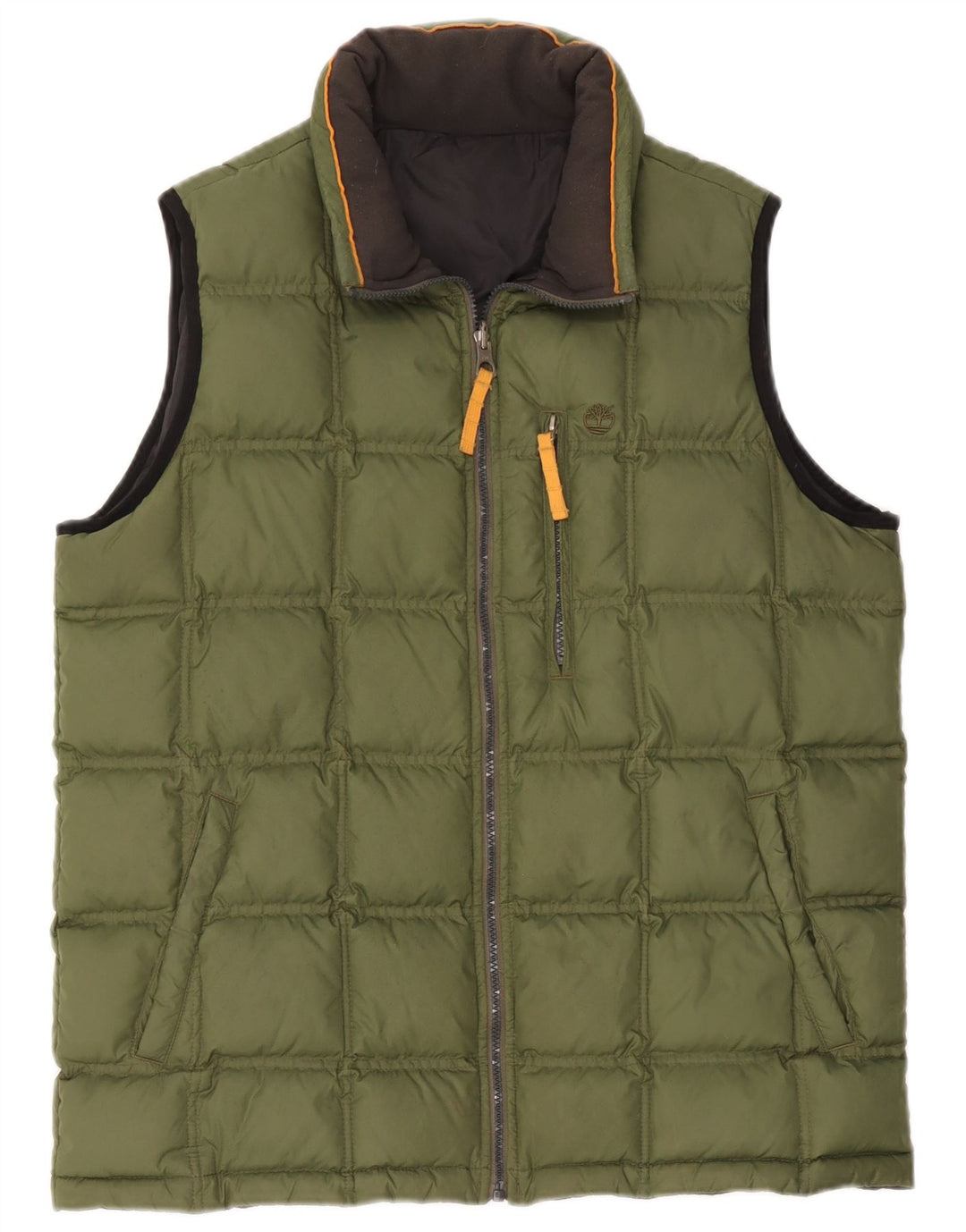 Gilet imbottito da uomo Timberland UK 40 grande verde