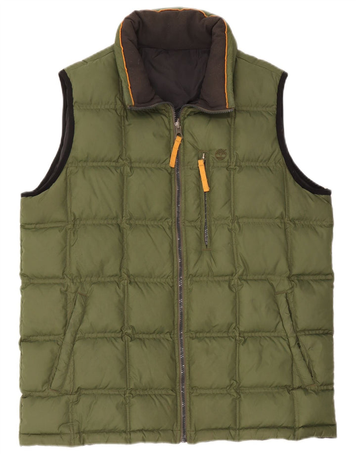 Gilet imbottito da uomo Timberland UK 40 grande verde