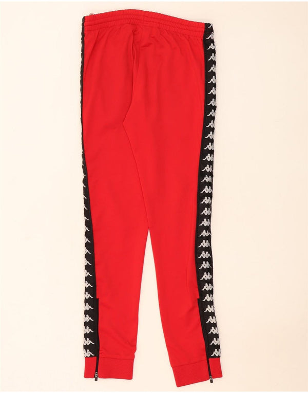 Pantaloni da tuta con grafica Kappa da uomo Joggers Small Red Colourblock