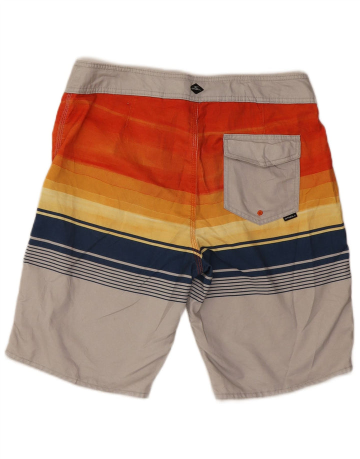 Pantaloncini da bagno da uomo O'Neill grandi a righe multicolori