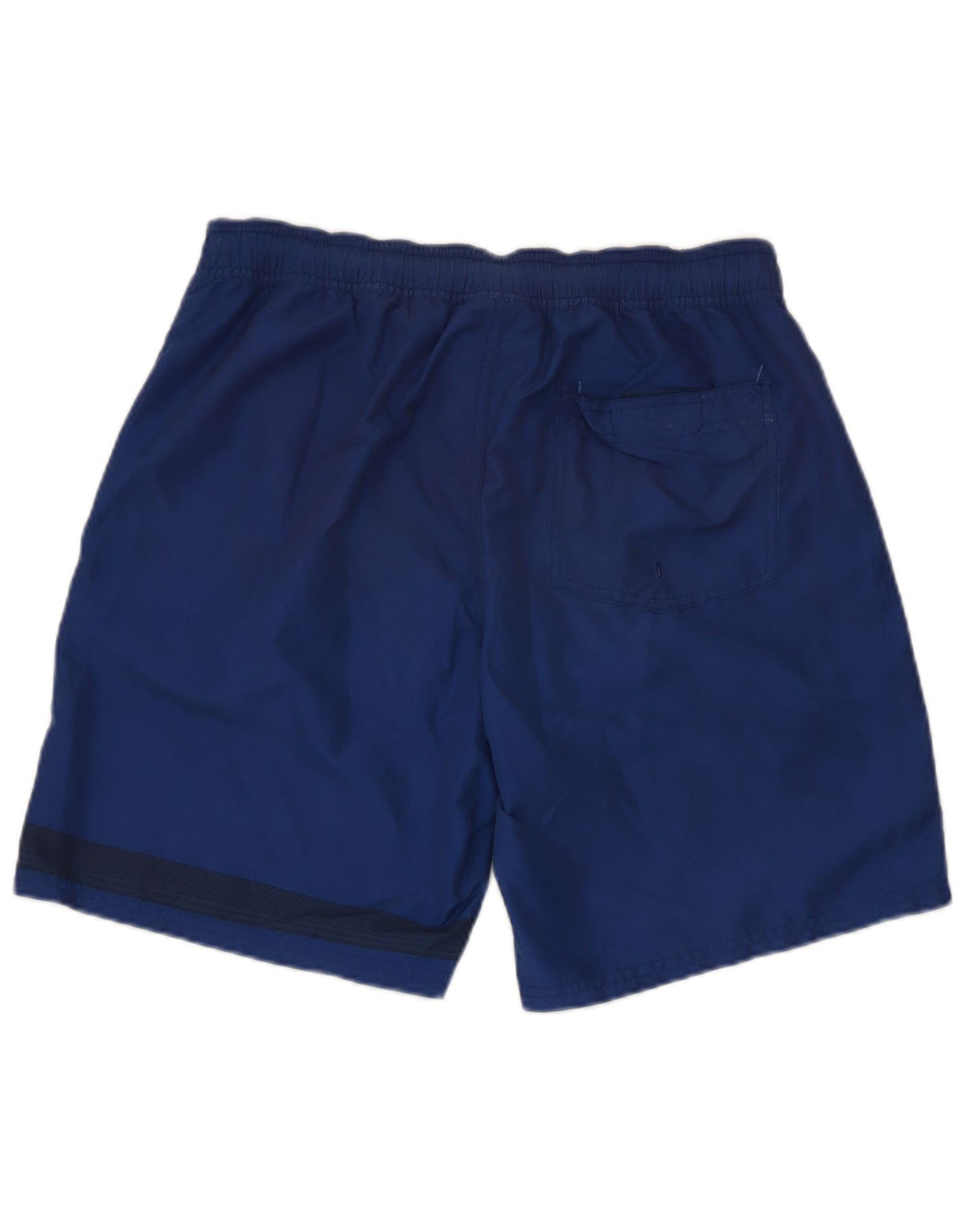Pantaloncini da bagno grafici da uomo Champion piccoli in poliestere blu navy