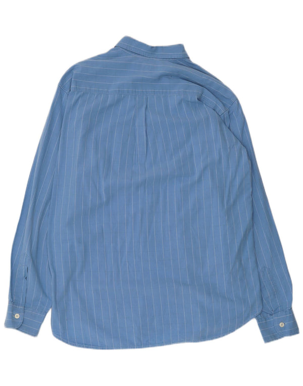 CARRERA Camicia Uomo Cotone Gessato Large Blu