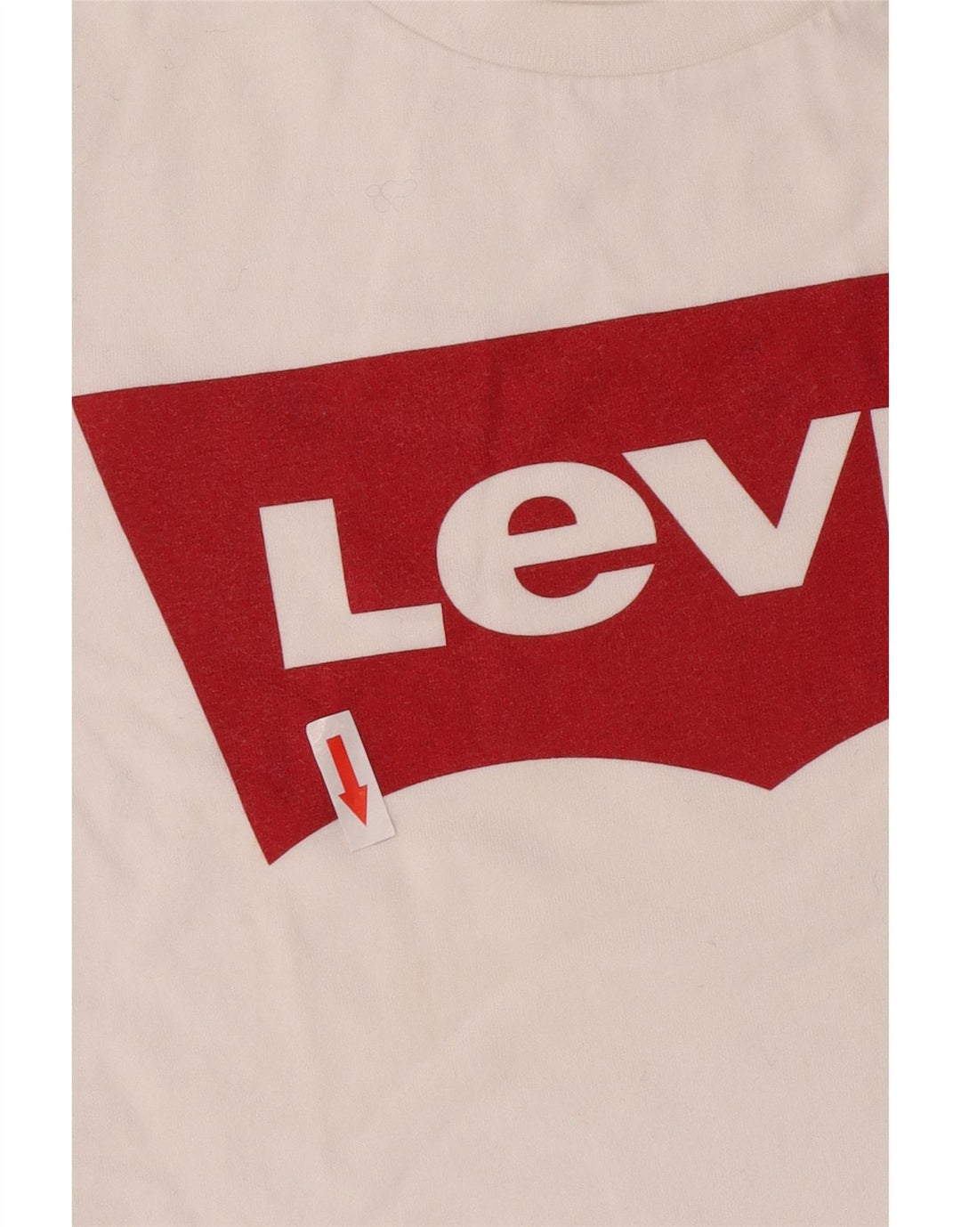 T-shirt grafica da donna Levi's Top UK 12 Medium White