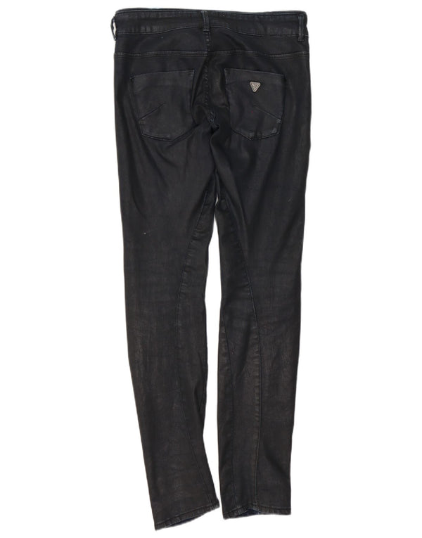 Jeans slim da donna Guess W27 L32 cotone blu navy