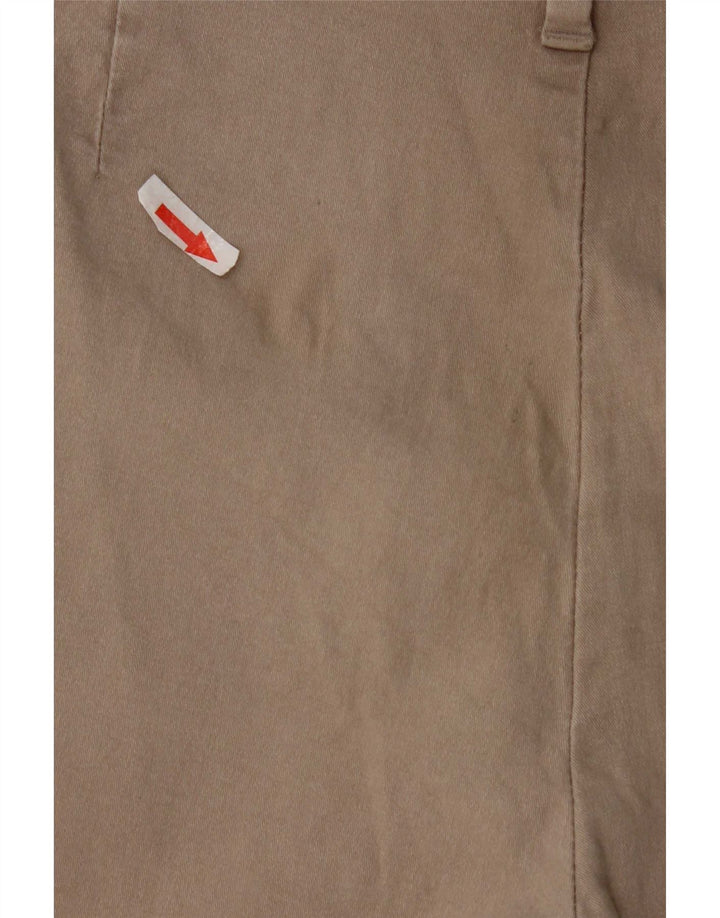 Pantaloncini chino da uomo Marks & Spencer W32 cotone grigio medio