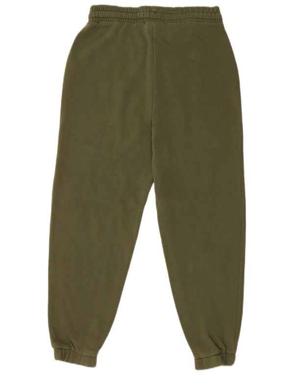 Topshop Pantaloni da tuta da donna Joggers UK 10 Small Khaki Cotton