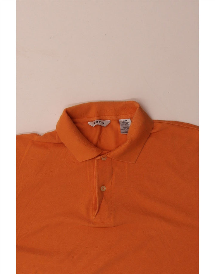 Polo da uomo IZOD in cotone arancione medio