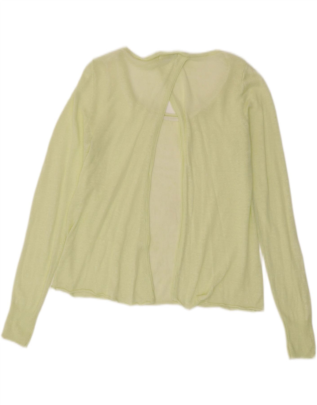 MINT VELVET Top da donna a maniche lunghe UK 8 piccolo verde